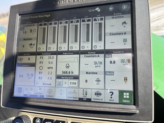 2022 John Deere 9RX 640 Tractor Rubber Track