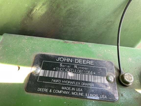 2020 John Deere 740FD Header Combine