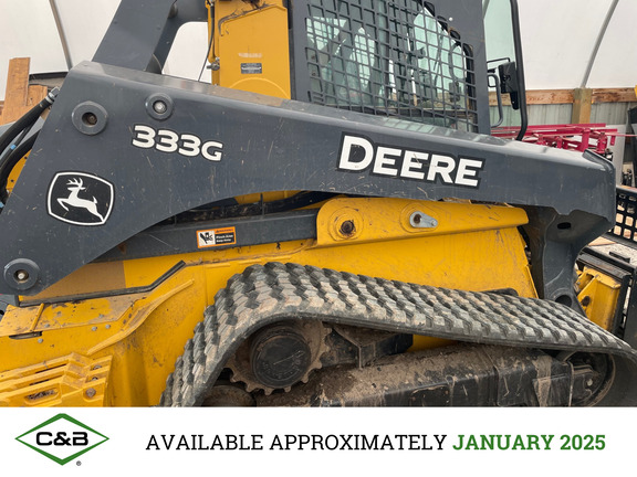 2017 John Deere 333G Compact Track Loader