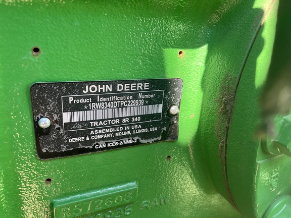 2023 John Deere 8R 340 Tractor