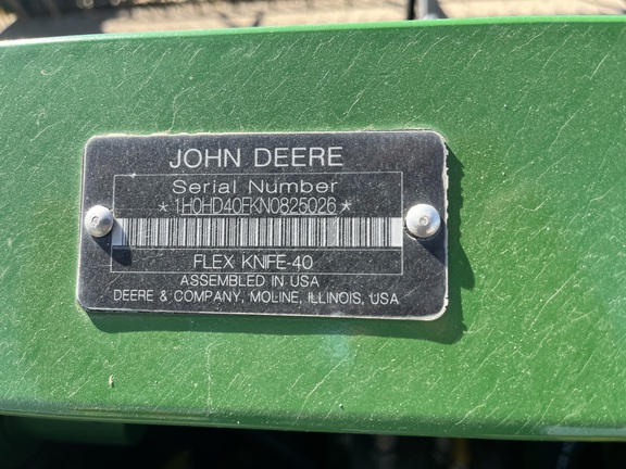 2023 John Deere HD40F Header Combine