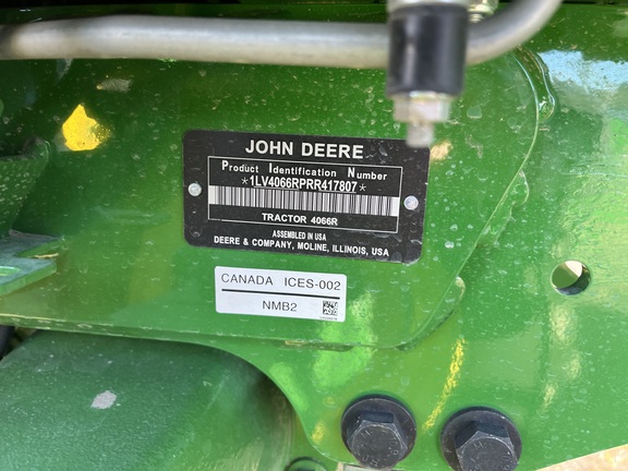 2024 John Deere 4066R Tractor Compact