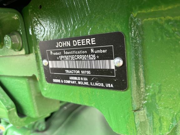 2024 John Deere 5075E Tractor