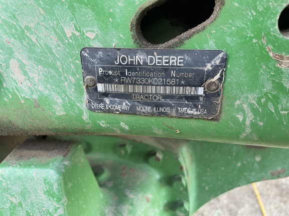 2010 John Deere 7330 Tractor