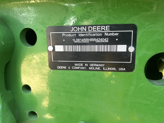 2024 John Deere 6R 145 Tractor