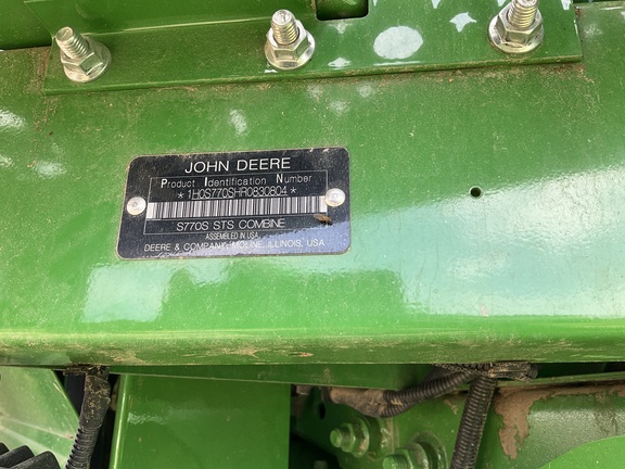 2024 John Deere S770 Combine