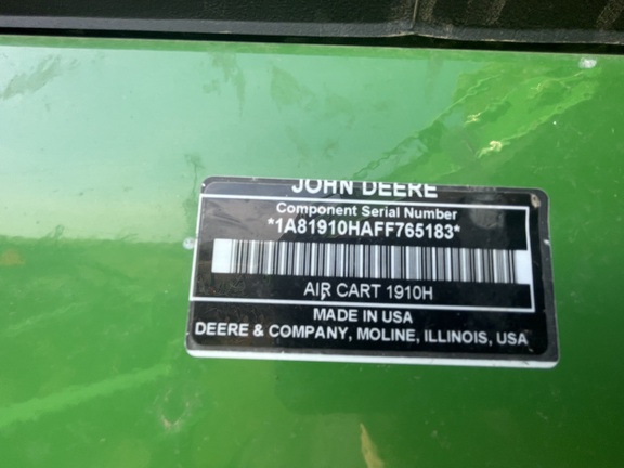 2016 John Deere 1890 Air Seeder
