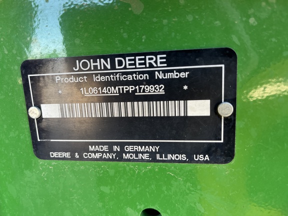 2023 John Deere 6140M Tractor