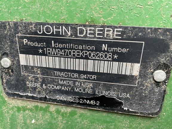 2019 John Deere 9470R Tractor 4WD