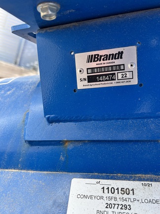 2022 Brandt 1547LP Grain Auger