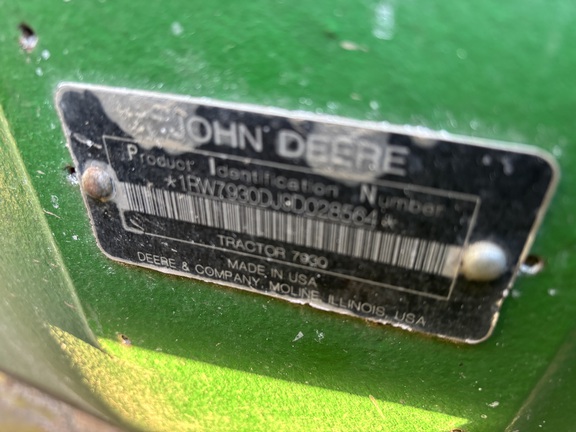 2010 John Deere 7930 Tractor