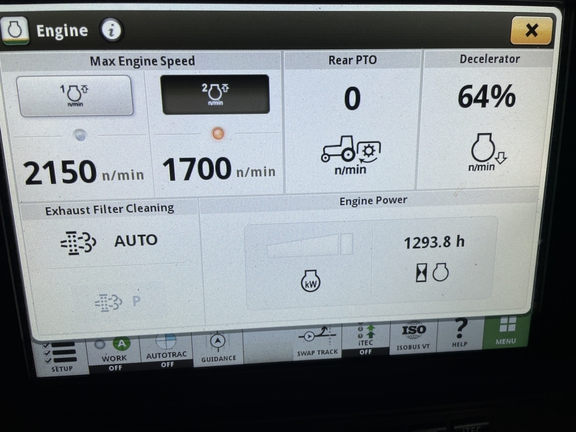 2021 John Deere 9520R Tractor 4WD