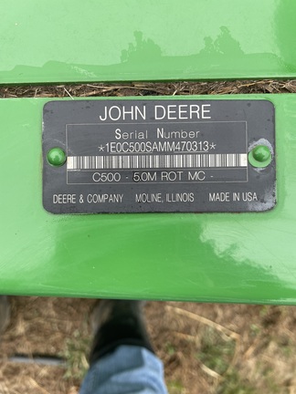 2021 John Deere C500 Mower Conditioner