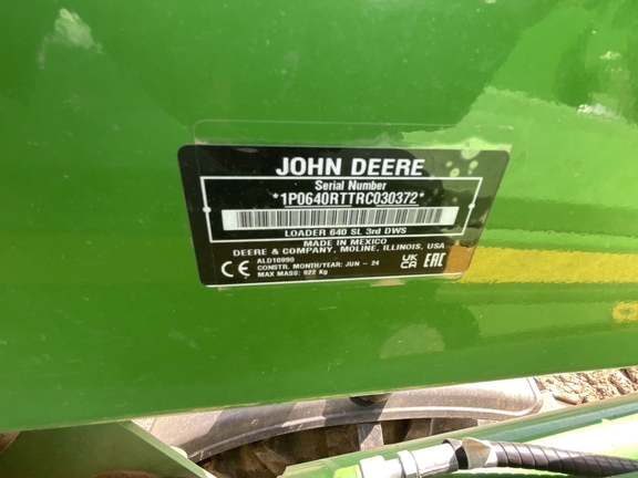 2024 John Deere 6R 165 Tractor
