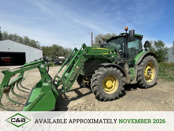 2024 John Deere 6R 165 Tractor