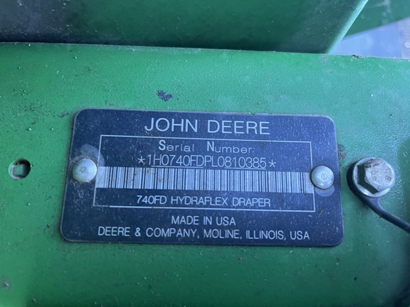 2020 John Deere 740FD Header Combine