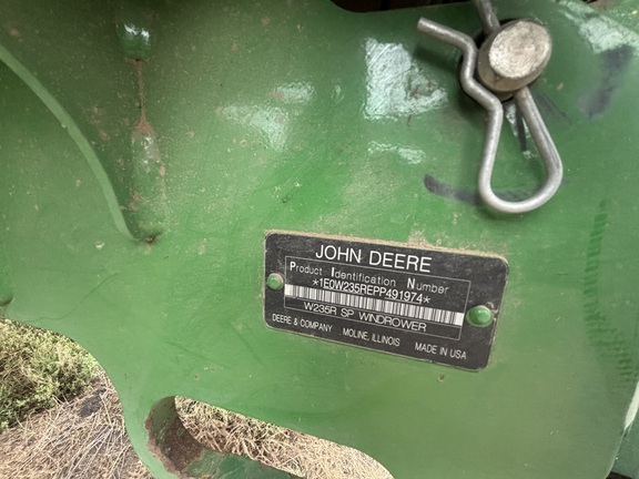 2023 John Deere W235R Windrower