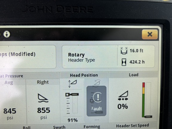 2023 John Deere W260R Windrower