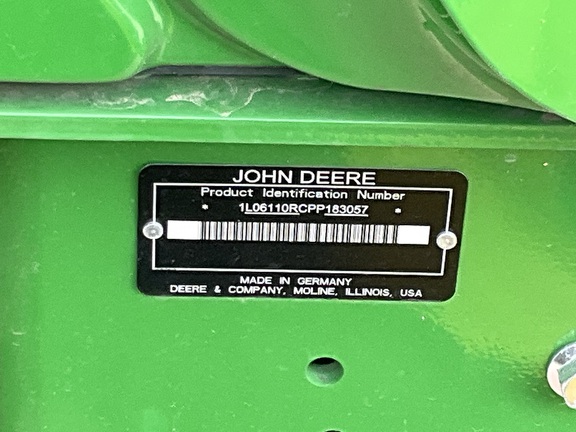 2023 John Deere 6R 110 Tractor