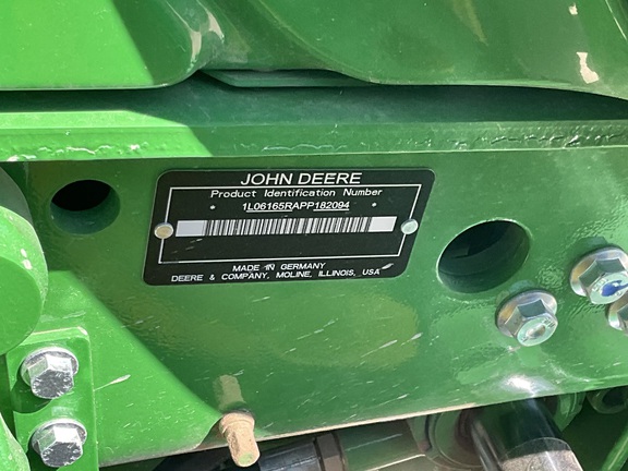 2023 John Deere 6R 165 Tractor