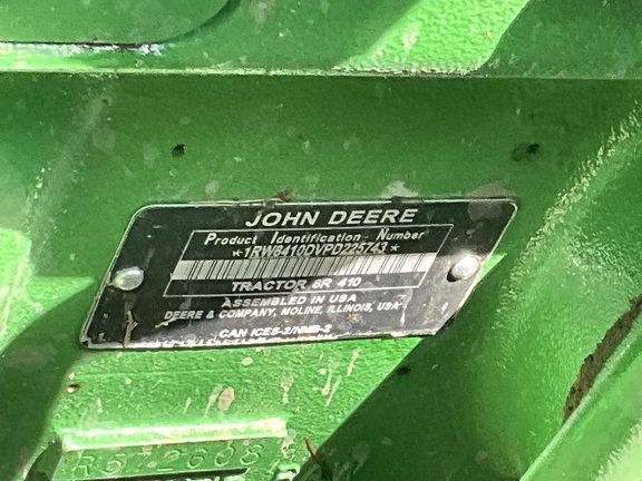 2023 John Deere 8R 410 Tractor