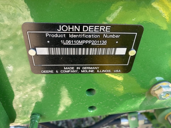 2023 John Deere 6110M Tractor