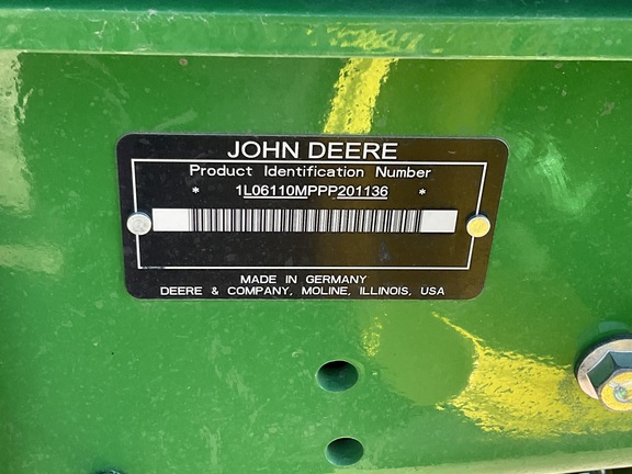 2023 John Deere 6110M Tractor