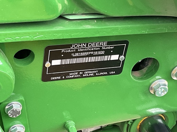 2023 John Deere 6R 155 Tractor