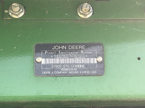 2022 John Deere S780 Combine