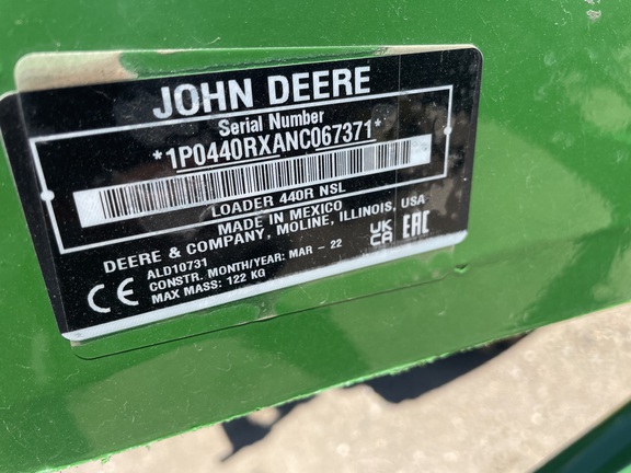 2024 John Deere 440R NSL Loader