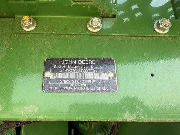 2018 John Deere S780 Combine