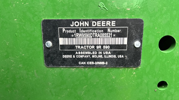 2024 John Deere 9R 590 Tractor 4WD