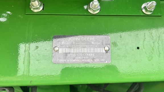 2024 John Deere S770 Combine