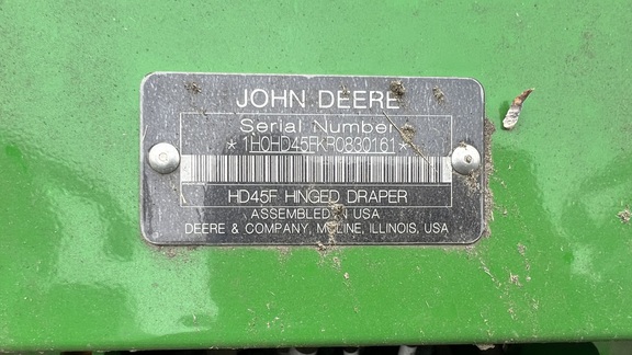 2024 John Deere HD45F Header Combine