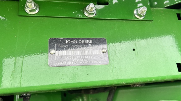 2024 John Deere S770 Combine