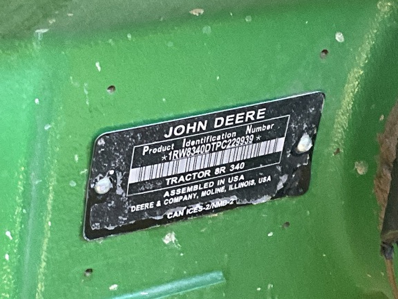 2023 John Deere 8R 340 Tractor