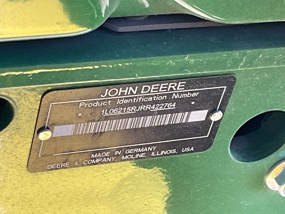 2024 John Deere 6R 215 Tractor