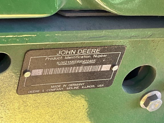 2024 John Deere 6R 215 Tractor