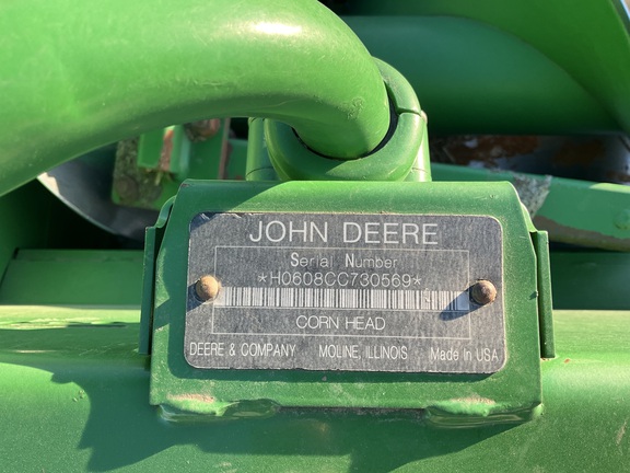 2009 John Deere 608C StalkMaster Header Corn Head