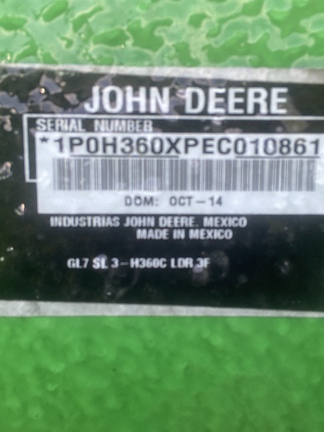 2014 John Deere 6150R Tractor