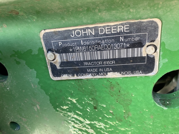 2014 John Deere 6150R Tractor