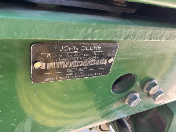 2016 John Deere 6175R Tractor