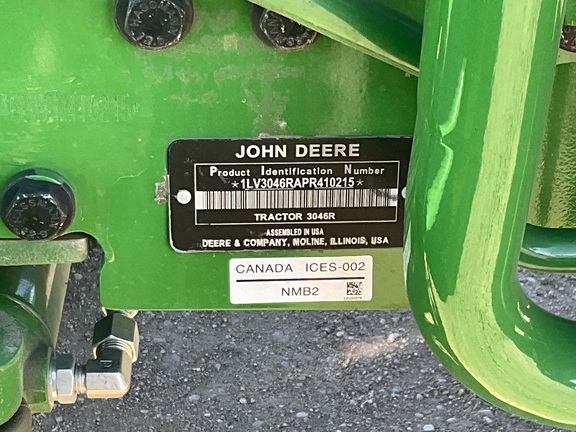 2024 John Deere 3046R Tractor Compact