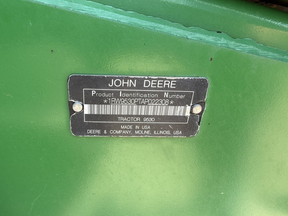 2011 John Deere 9530 Tractor 4WD