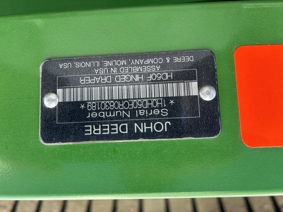 2024 John Deere HD50F Header Combine