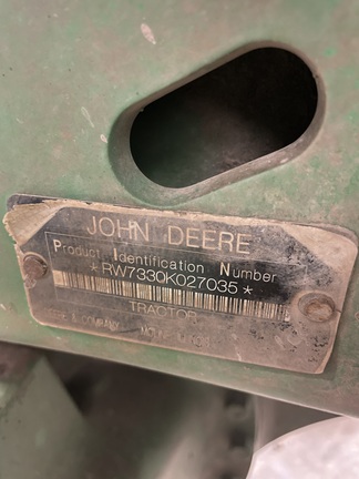 2011 John Deere 7330 Tractor