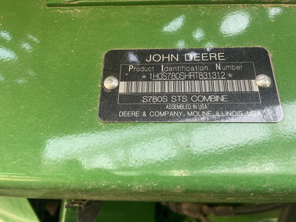 2024 John Deere S780 Combine