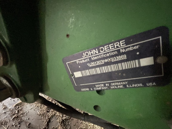 2019 John Deere 6130R Tractor