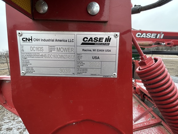 2022 Case IH DC163 Mower Conditioner