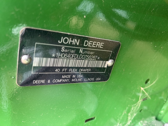 2013 John Deere 640FD Header Combine